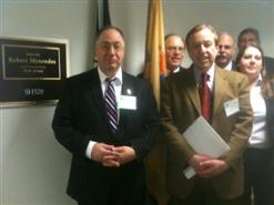 NACBA at Sen. Menendez's Office in Washington D.C.